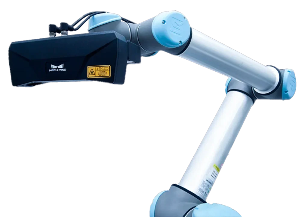 cámara acoplada a brazo robotico universal robots